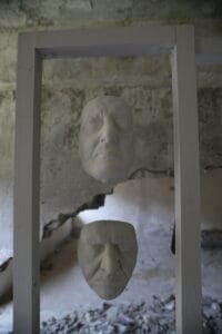 The Present Past Sculptural Installation 220x600x300 cm
