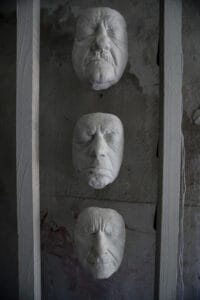 The Present Past Sculptural Installation 220x600x300 cm