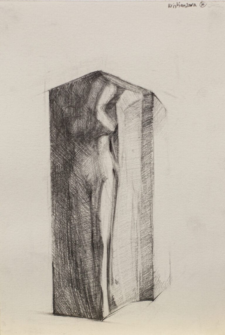 Pencil on paper 20x17 cm