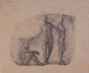 Pencil on paper 26.5x32 cm