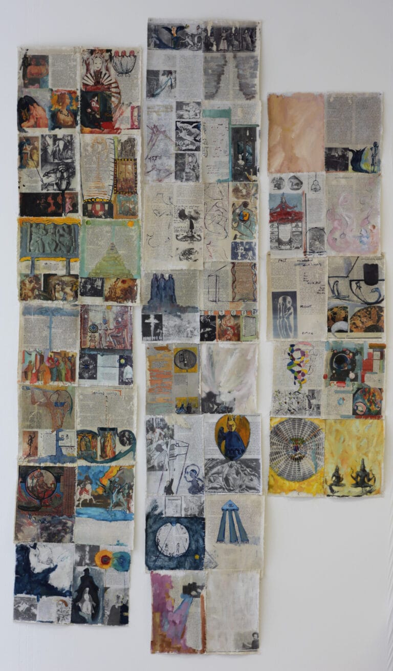 Mixed media 216x120 cm