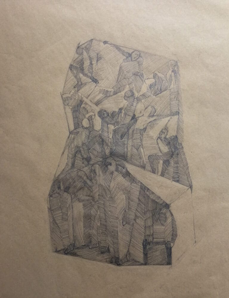 Pencil on Paper 70x50 cm 2026