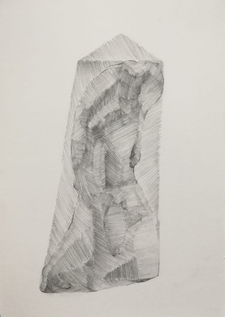 Pencil on paper 29.5x21 cm