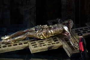 Scenic work-Christ and Cross
